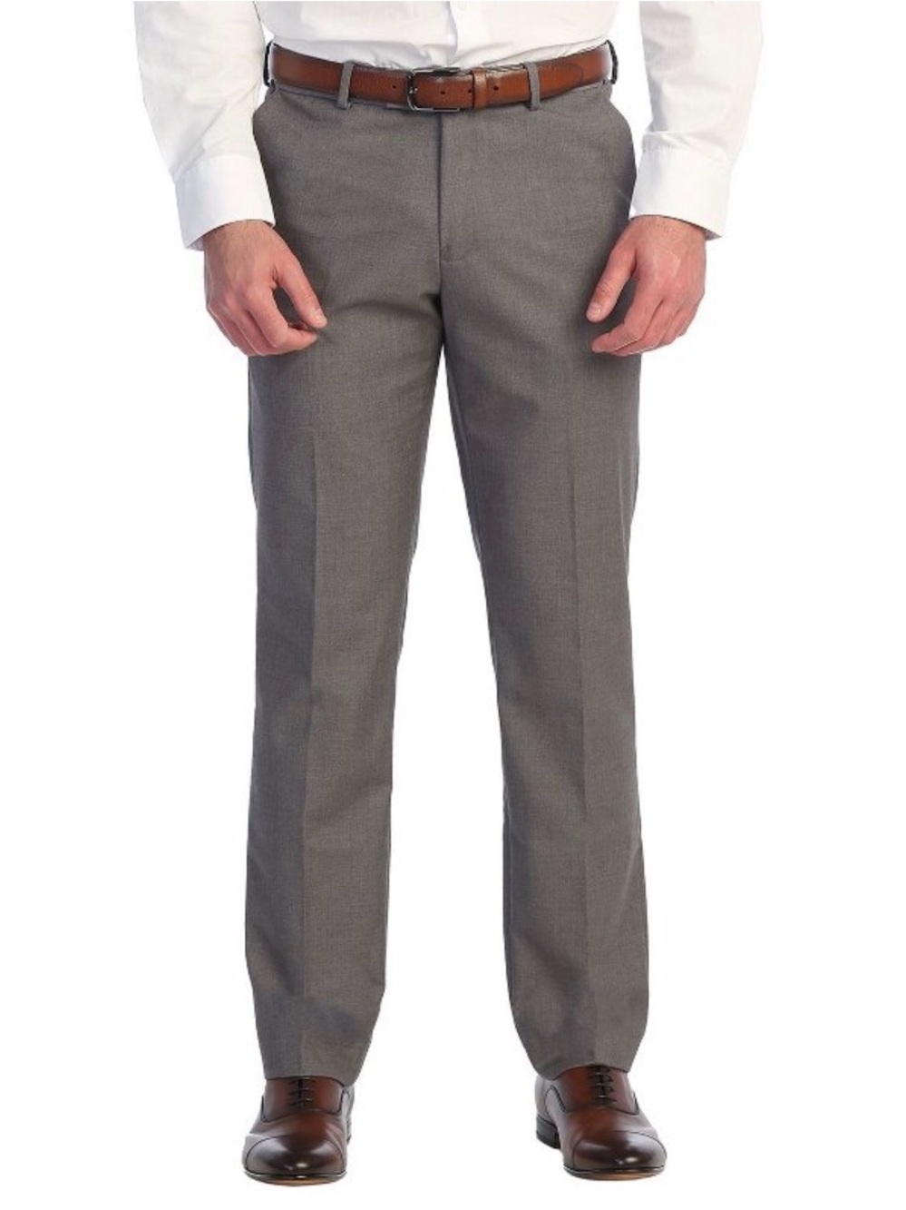 Gioberti Men's Hidden Expandable Waist Dress Pants 44x30